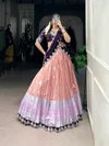 Lnb2024 Zari Weaving Work Lehenga With Blouse Dupatta Wholesalers In Delhi